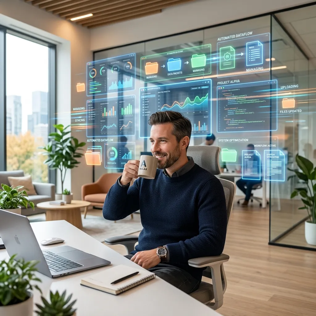 Global offshore data entry outsourcing team connected across time zones