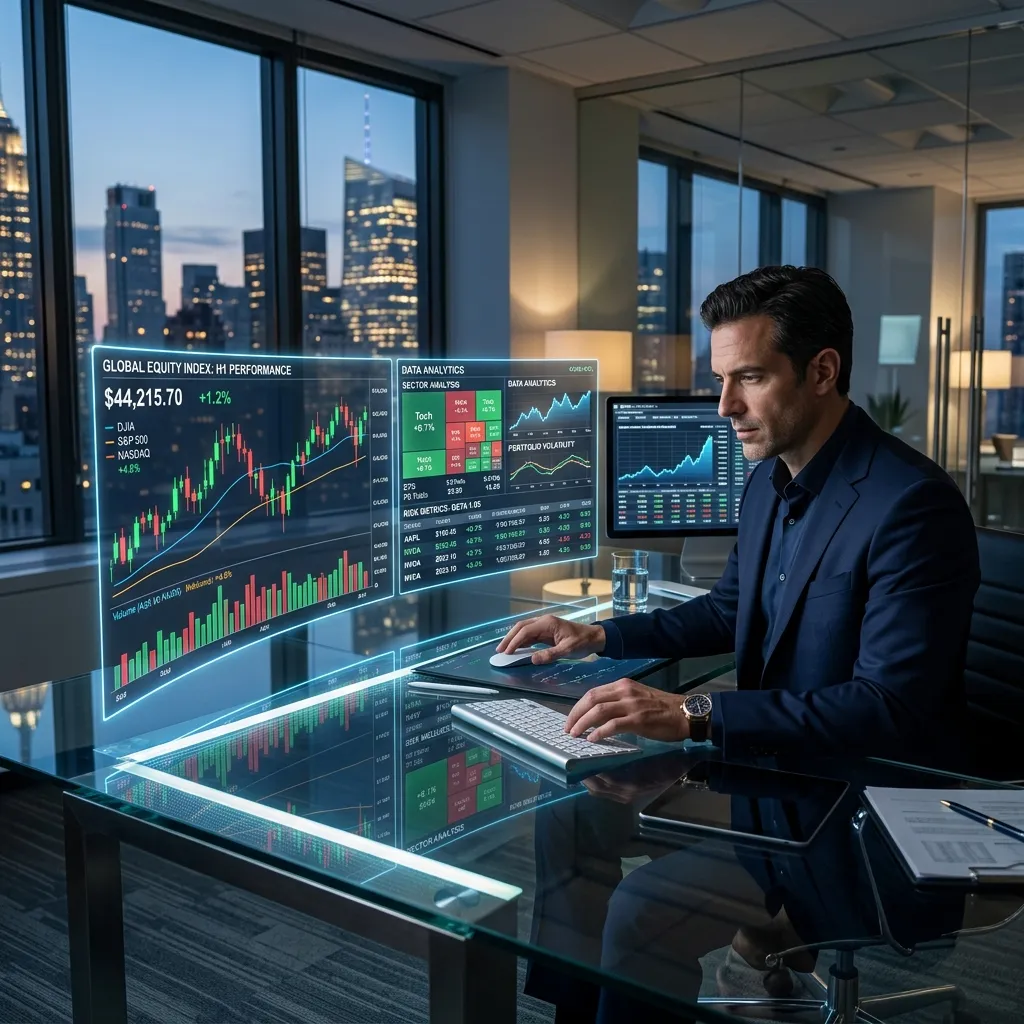 Financial market data research and Excel modelling project